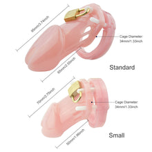 Carica l'immagine nel visualizzatore di Gallery, Chastity Cage For Beginners – material and construction details, gallery view 4