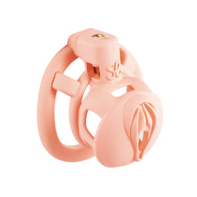 Carica l'immagine nel visualizzatore di Gallery, Sevanda 3D Printed Pink Pride Chastity Cage – product design details, gallery view 3