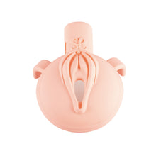 Carica l'immagine nel visualizzatore di Gallery, Sevanda 3D Printed Pink Pride Chastity Cage – product design details, gallery view 6