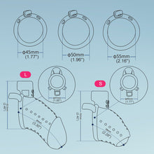 Carica l'immagine nel visualizzatore di Gallery, Sevanda 3D Simulation Penis Cage – product design details, gallery view 7