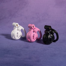 Carica l'immagine nel visualizzatore di Gallery, 3D Mini Viper Chastity Cage With 4 Rings 9