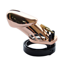 Load image into Gallery viewer, Rose Gold Chastity Cage – product design details, gallery view 1 from the CAGINK product page