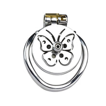 Load image into Gallery viewer, Butterfly Inverted Sissy Cage – product design details, gallery view 4