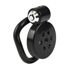 Cargar imagen en el visor de la galería, Flat Metal & ABS Cock Cage For Men – material and construction details, gallery view 9