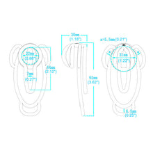 Load image into Gallery viewer, Fufu Clip With Belt – product design details, gallery view 5 from the CAGINK product page