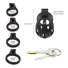 Load image into Gallery viewer, Ghost Chastity Cage β product design details, gallery view 5 from the CAGINK product page