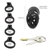 Load image into Gallery viewer, Ghost Chastity Cage β product design details, gallery view 6 from the CAGINK product page