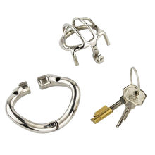 Carica l'immagine nel visualizzatore di Gallery, My Little Cock Male Chastity Cage 1.57 inches long – product design details, gallery view 3