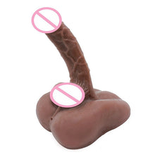 Carica l'immagine nel visualizzatore di Gallery, Male Sex Doll with Realistic Dildo and Testis – product design details, gallery view 1