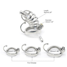Carica l'immagine nel visualizzatore di Gallery, Men's Cock Chastity Device – product design details, gallery view 2 from the CAGINK product page