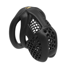 Load image into Gallery viewer, New Honeycomb Chastity Cage – product design details, gallery view 4 from the CAGINK product page
