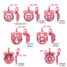 Carica l'immagine nel visualizzatore di Gallery, Pink Camouflage Chastity Cage – product feature overview, gallery view 8