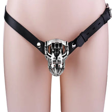 Load image into Gallery viewer, Removable PA Chastity Cage-with belt