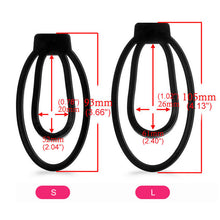 Load image into Gallery viewer, Resin Fufu Chastity Clip – material and construction details, gallery view 4