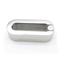 Carica l'immagine nel visualizzatore di Gallery, Stainless Steel Scrotum Pendant – material and construction details, gallery view 1