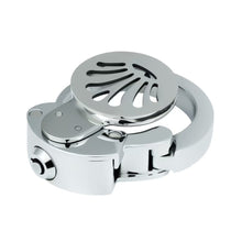 Carica l'immagine nel visualizzatore di Gallery, Stainless Steel Adjustable Flat Chastity Cage