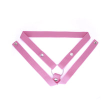Load image into Gallery viewer, Three Way Wider Anti-Off Chastity Lock Belt – locking components and key details, gallery view 6