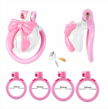 Load image into Gallery viewer, ABS Bell Bow Bondage Chastity Cage