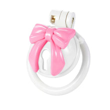 Load image into Gallery viewer, ABS Bell Bow Bondage Chastity Cage