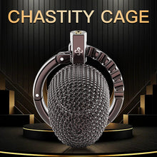 Carica l'immagine nel visualizzatore di Gallery, Adjustable Chainmail Chastity Cage