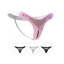 Load image into Gallery viewer, Adjustable Husband Lock Chastity Belt