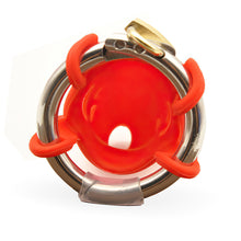 Load image into Gallery viewer, Adjustable Chastity Cage – product design details, gallery view 3 from the CAGINK product page