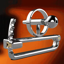 Carica l'immagine nel visualizzatore di Gallery, Adjustable Cock Cage With Horse-eye Bars 6