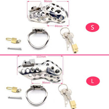 Cargar imagen en el visor de la galería, Air Stainless Steel V3 Chastity Cage