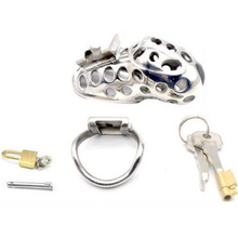 Cargar imagen en el visor de la galería, Air Stainless Steel V3 Chastity Cage