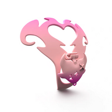 Cargar imagen en el visor de la galería, Angel's Heart Chastity Belt Adjustable - 1