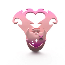 Cargar imagen en el visor de la galería, Angel's Heart Chastity Belt Adjustable - 3