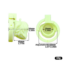 Load image into Gallery viewer, Anime Chastity Cage – product design details, gallery view 4 from the CAGINK product page