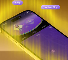 Carica l'immagine nel visualizzatore di Gallery, Lockink Electric Eel Estim Play Chastity Cage -15