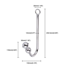 Load image into Gallery viewer, BDSM Anal Hook β product design details, gallery view 5 from the CAGINK product page