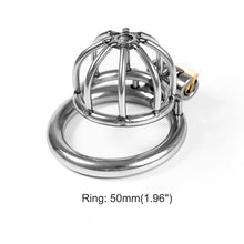 Carica l'immagine nel visualizzatore di Gallery, BDSM Cock Cage – ring and adjustment details, gallery view 8 from the CAGINK product page