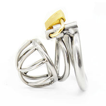 Carica l'immagine nel visualizzatore di Gallery, BDSM Penis Cage – product design details, gallery view 1 from the CAGINK product page