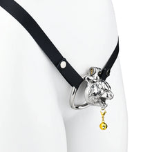 Carica l'immagine nel visualizzatore di Gallery, Beast Penis Locker With Chastity Bell – product design details, gallery view 9