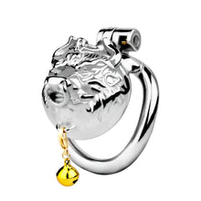 Carica l'immagine nel visualizzatore di Gallery, Beast Penis Locker With Chastity Bell – product design details, gallery view 2