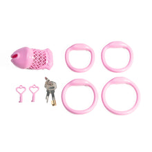 Load image into Gallery viewer, Beginner 3D Printed Resin Male Chastity Cage – Novice Bondage Cage