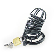 Load image into Gallery viewer, Black Chastity Device β product design details, gallery view 5 from the CAGINK product page