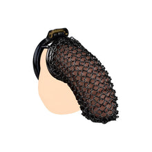 Load image into Gallery viewer, Black Chastity Soft Armor – product design details, gallery view 13 from the CAGINK product page