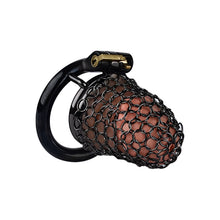 Load image into Gallery viewer, Black Chastity Soft Armor – product design details, gallery view 4 from the CAGINK product page