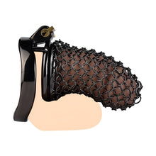 Load image into Gallery viewer, Black Chastity Soft Armor – product design details, gallery view 8 from the CAGINK product page
