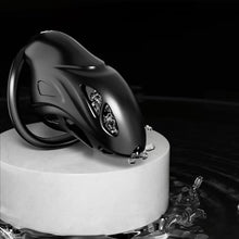 Carica l'immagine nel visualizzatore di Gallery, Black Punisher Chastity Device 2