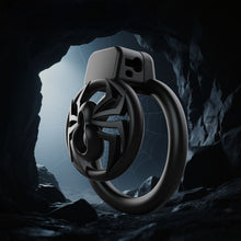 Carica l'immagine nel visualizzatore di Gallery, Black Spider CB Chastity Cage