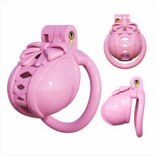 Cargar imagen en el visor de la galería, Bow Pot Lid Chastity Cage