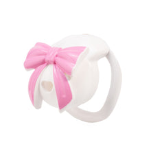 Carica l'immagine nel visualizzatore di Gallery, Bowknot Lid Hidden Chastity Cage