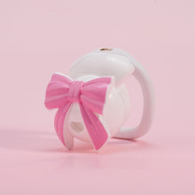 Carica l'immagine nel visualizzatore di Gallery, Bowknot Lid Hidden Chastity Cage