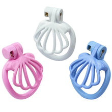 Cargar imagen en el visor de la galería, Breathable Shell Chastity Cage