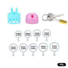 Load image into Gallery viewer, Bullet-shaped Ringless Chastity Cage - 13